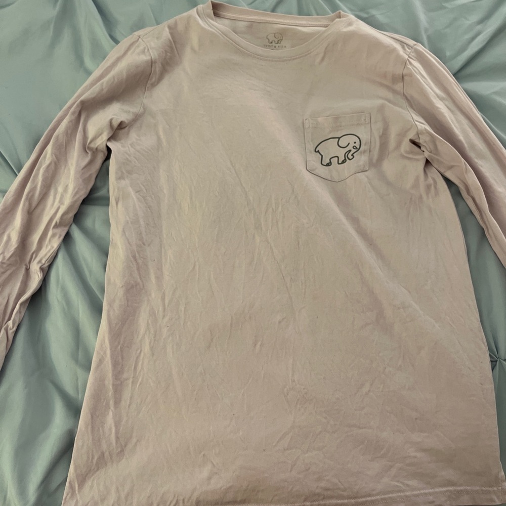 Long sleeve ivory Ella shirt